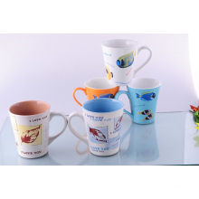 Ceramic V Shaped Mug (CZJM1267)